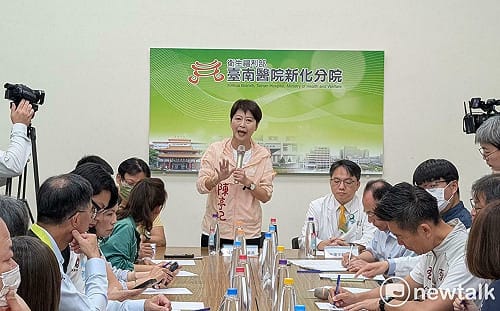 陳亭妃關心新化分院醫療升級　盼強化偏鄉醫療量能讓居民免奔波市區就醫