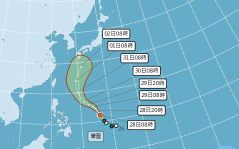 「薔蜜颱風」路徑藏變數！少數預報顯示通過台灣 風雨時程一次看