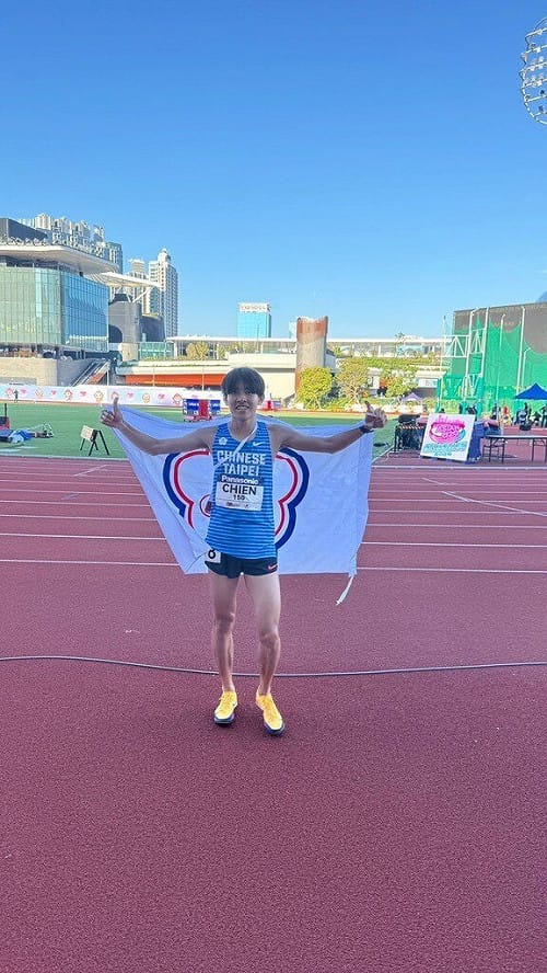 U20田徑亞錦賽　簡子傑3000公尺破最佳奪銀