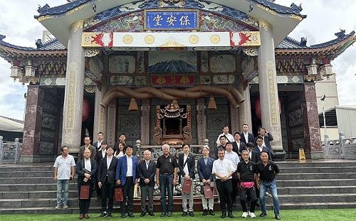 日本護國神社代表齊聚南台慰靈    保安堂主委：新政府已啟動海外官兵遺骨調查