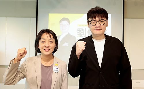 時力劉仲書宣布參選宜蘭縣議員   現場簽署「交通雙齊零城市」宣言  