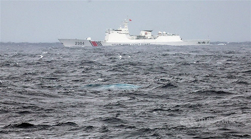 中國海警船綠島海域廣播挑釁 海巡回嗆互不隸屬驅離