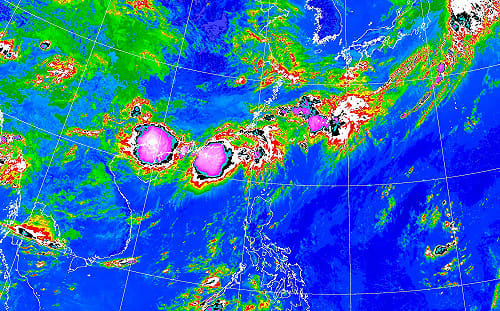 大雨還沒完！梅雨季最怕「又大又圓」紫色雲團現蹤 鄭明典揭隱憂