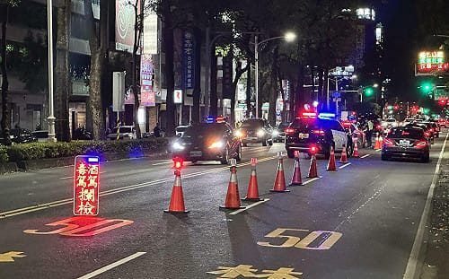 全國同步取締毒酒駕大執法    高市警展現維護交通安全決心