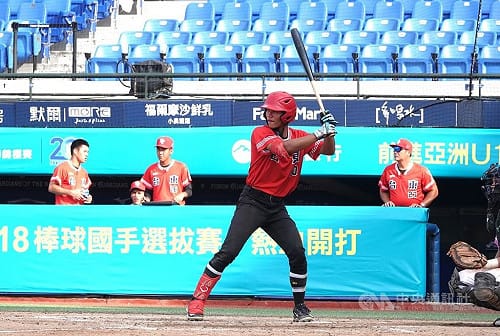 玉山盃林宗賓敲超前三壘打　拚選秀打擊守備有優勢