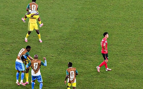 零比一落敗！韓國跌落分組第三  三十二強門票恐將拱手讓人 