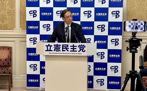 集結力量對抗自民黨？ 日本立民黨確認設3黨協商機制 但駁以整合為既定前提