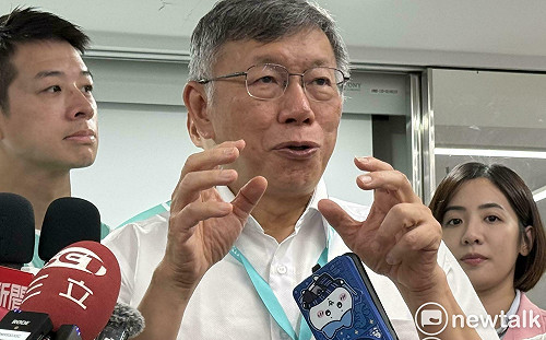 指韓國瑜訪美規格一定高於鄭麗文　柯文哲：有正式頭銜還帶立委