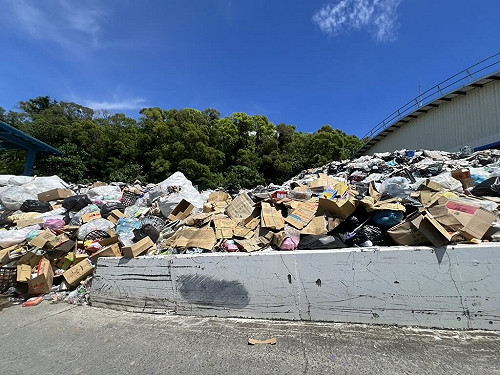 小琉球資源回收清運15度流標　1500噸待運