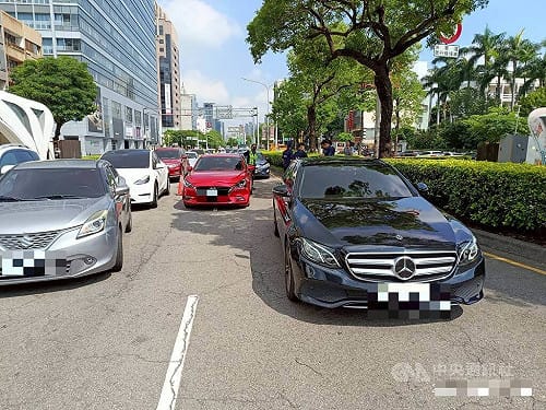 台中多車連環推撞  肇事駕駛毒品快篩陽性遭法辦
