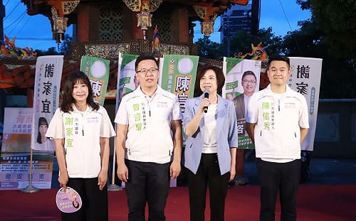 盧秀燕八年做不到 何欣純承諾捷運綠線延伸大坑第一任期內動工