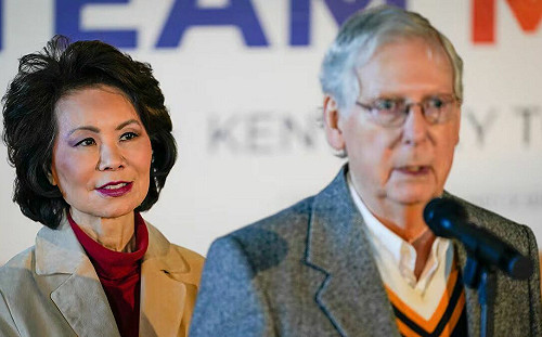 (影) 麥康奈爾到底怎麼了? 美州長要求官方說明 趙小蘭遭右翼批是中國間諜