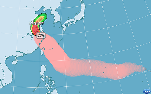 巴威颱風威力不如預期？最強10級風雨皆在海上！氣象署揭主因