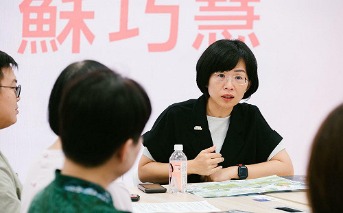 蘇巧慧與社區大學對談  承諾增加預算協力治理新北市