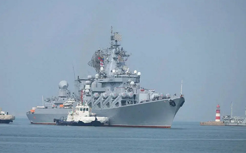 中俄戰艦海上聯合軍演齊聚青島! 中專家笑俄海軍衰退 : 難怪影子艦隊老被扣