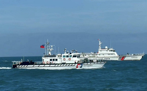「巴威」剛走…中國4艘海警船即襲擾金門　海巡強勢驅離