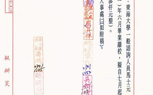 線民檔案驚見「馬士元」「馬世元」 監督林俊義、月領3千元