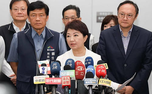（影）邀請開線上會綠營全拒絕 盧秀燕：他們說有困難我可以了解