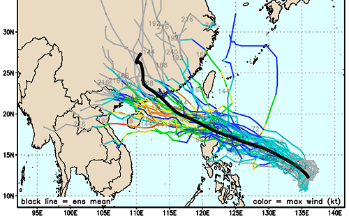 又是週末颱？準「紅霞」颱風7/24起影響台灣 未來發展一圖看