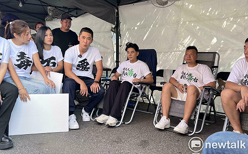 聲援藍青年軍反毒油絕食　民眾黨新北6參選人逼蘇巧慧表態　