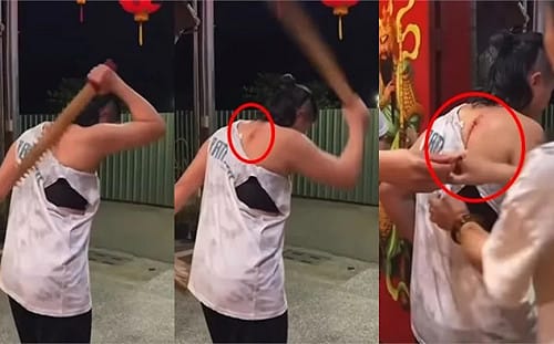 尬電師父起乩血水餵信眾！民俗專家自掏腰包提告求真相