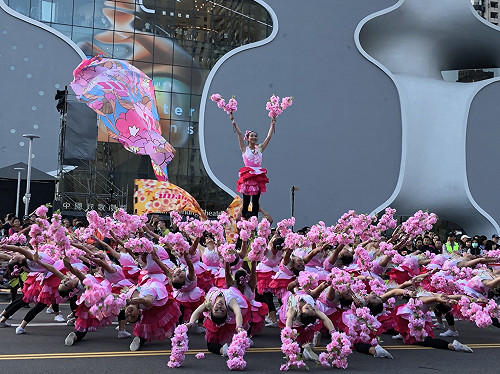 2017國際踩舞祭  南應科大《舞影隨形讚山櫻》典雅秀麗