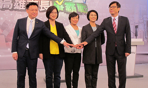 高雄電視辯論  花媽、謝長廷、柯文哲都被點到