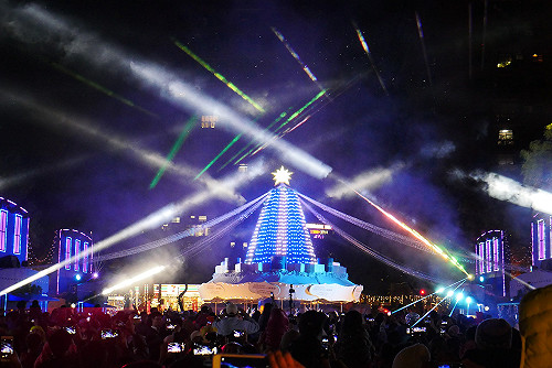 超炫耶誕光之舞＋卡通明星　新北耶誕城童趣滿載