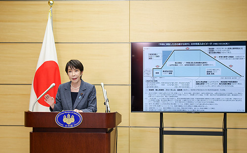 日本食品消費稅明年降1%  高市早苗親說明：9月完成大綱並向國會提案