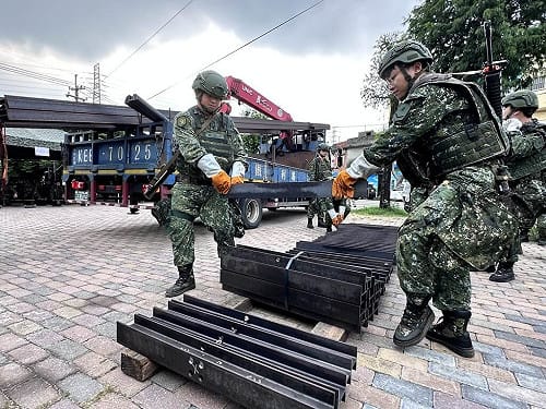 漢光42號實兵演習　彰化無人機偵蒐臨戰訓練