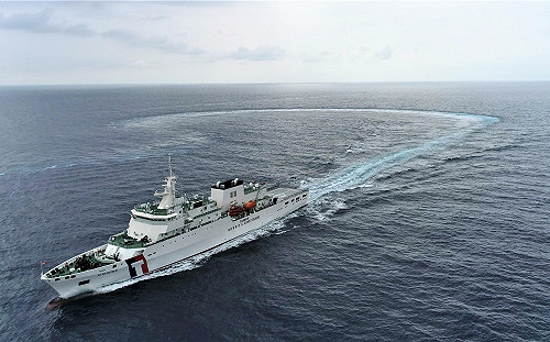 中國因應白海豚颱風對台海船隻交管？海巡署：「管轄權」認知作戰