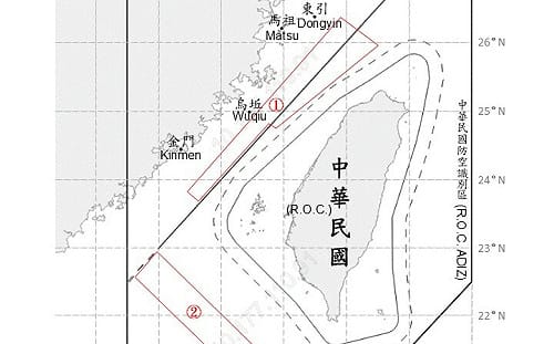颱風天4架次共機擾台 2架越中線闖空域