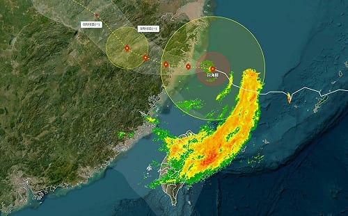 白海豚颱風離台赴中！西南風接棒雨區南移 未來一週天氣一圖看