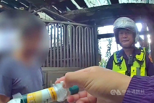 男子騎車蛇行  員警攔查唾液快篩驗出安非他命