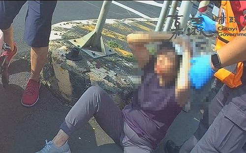 又見行人地獄！香港夫婦入境遊玩 嘉義走斑馬線遭車撞