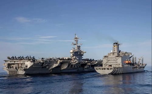 林肯號6水兵試圖跳海自盡? 中媒稱長時間部署又後勤短缺 士氣崩潰 