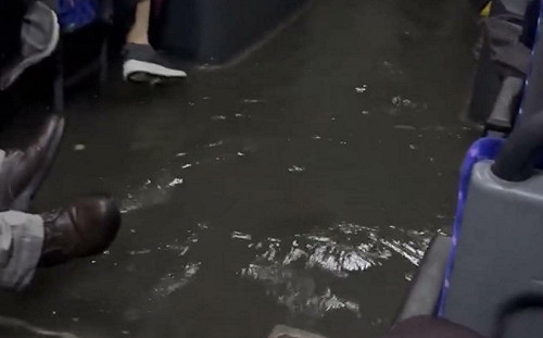千葉「世紀暴雨」增至8死！公車水上行舟車內全淹 民眾接連驚呼