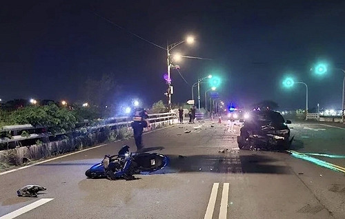 男子彰化騎車路口遭撞飛10餘米  陷入昏迷未脫險