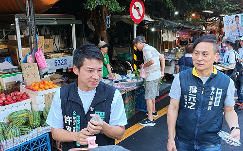 松信恐成藍白議員肉搏戰！葉元之跨黨挺許甫　陳揮文預言：有機會衝第一高票