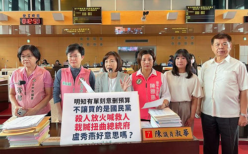 （影）綠營批盧秀燕假好心 籲解凍國務機要費、檢討鍋烤節宣傳費