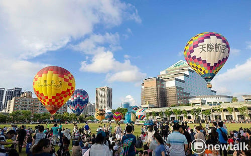 臺南熱氣球派對9月5至6日相約臺南  熱氣球繫留體驗光雕結合無人機展演打造城市視覺饗宴