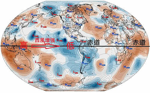 聖嬰現象讓颱風不斷生成？鄭明典曬「海平面氣壓圖」透玄機