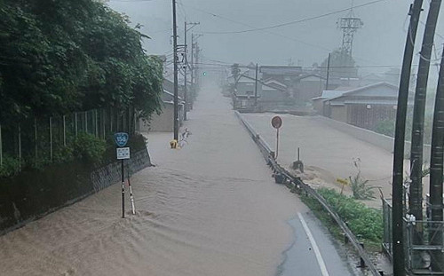 (影)暴雨狂襲日本多地傳災情！福井降雨破紀錄 氣象廳發布5級最高警報
