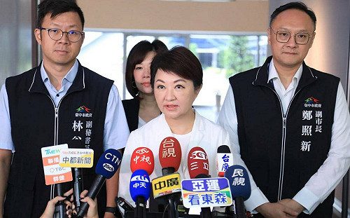 (影)鄭照新率團訪中遭疑「探路2028」 盧秀燕：單純為傳產拚商機