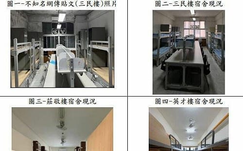 警專宿舍遭爆料破舊如同監獄！校方PO現況照打臉