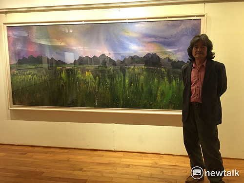 驚豔!  睽違三年再開個展 邱顯德推出水彩新畫作