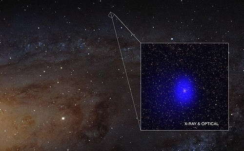 26億光年外超大雙黑洞  亂入仙女星系錯當鄰居