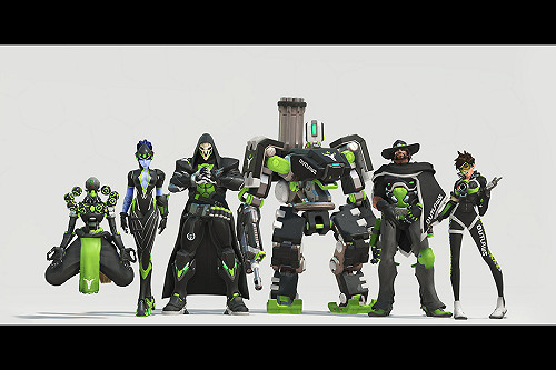 《鬥陣特攻》OWL專屬造型明年上線 首月免費送