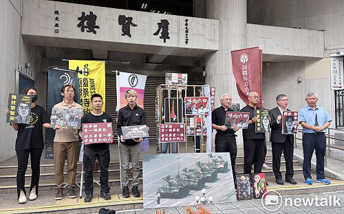 民團偕在台港人聲援鄒幸彤案三人 痛批香港自由、法治已死 