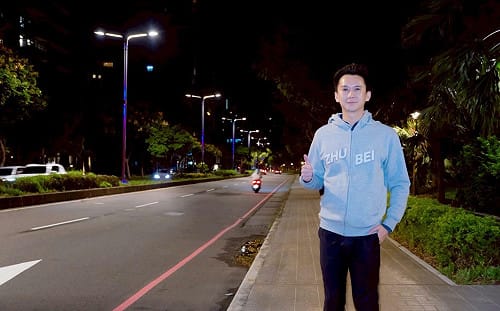 竹北經驗複製全縣！鄭朝方推「點亮竹縣」 LED一路照到13鄉鎮市